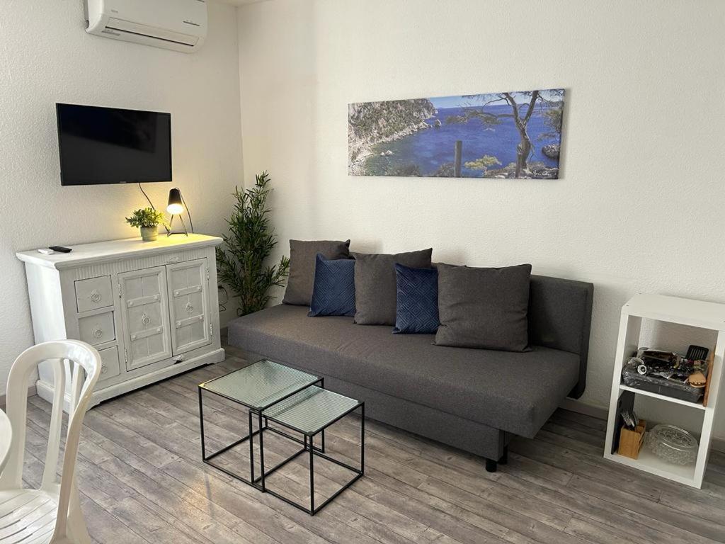 Studio Meuble Bord De Mer Bormes-les-Mimosas Exteriör bild